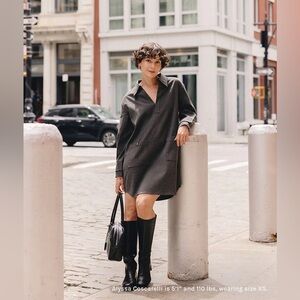 Petite Studio Wool Blend Dress